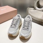 Miu Miu Breathable Fabric Sneakers