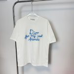 Dior Short-Sleeved Shirts Ash Cotton Pure