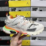 Balenciaga Running Shoes Orange