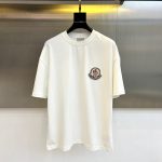 Monk Short-Sleeved T-Shirt Cotton Silk Silky Smooth Spring Summer