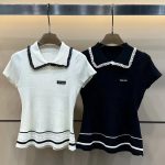 Miu Miu Lace Short Sleeves