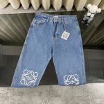 Loewe Jeans Red Denim