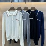 Miu Miu Jacquard Long Sleeves