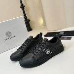Versace Cowhide Leather Shoes