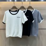 Miu Miu Jacquard Short Sleeves