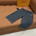 Louis Vuitton Shorts Red Embroidery