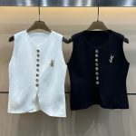 Saint Laurent Gold Vest