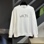 Dior Sweatshirt Color Cotton Pure Embroidery