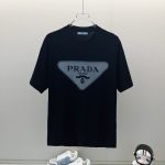 Prada Denim Short-Sleeved T-Shirt