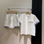 Miu Miu Plaid Short-Sleeved Shirts