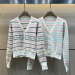 Miu Miu Jacquard Long-Sleeved Cardigan