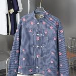 Louis Vuitton Outerwear Red Denim Spring Summer Embroidery