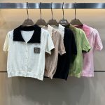 Miu Miu Gold Short Sleeves