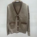 Thom Browne Jacquard Long-Sleeved Cardigan