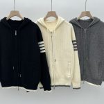 Thom Browne Jacquard Long-Sleeved Cardigan