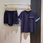 Miu Miu Plaid Short-Sleeved Shirts
