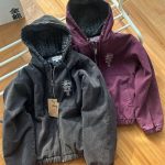 Stussy Outerwear Ash Cotton Embroidery