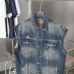 Balenciaga Shorts Ash Denim Spring Summer