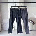 Descente Long Pants Red Autumn Zippered Pocket