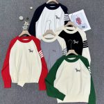 Thom Browne Jacquard Long-Sleeved