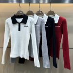 Miu Miu Jacquard Long Sleeves