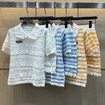 Miu Miu Lace Short-Sleeved Shirt