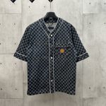 Louis Vuitton Cotton Short-Sleeved Shirt For Summer