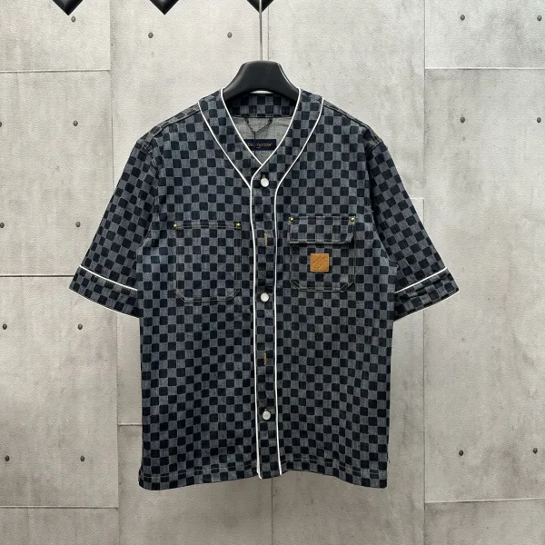 Louis Vuitton Cotton Short-Sleeved Shirt For Summer