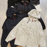 Mammut Coat Red Water-Repellent Fabric Adjustable Drawstring Simple And Elegant Urban Commuting Zippered Pocket