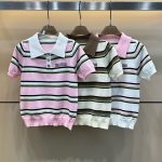Miu Miu Jacquard Short Sleeves