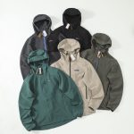 Patagonia Outerwear Red Mesh Outdoor Windproof Color Blocking