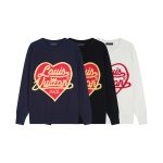 Louis Vuitton Long-Sleeved Blue Wool Blend Jacquard
