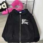 Burberry Coat Ash Cotton Pure