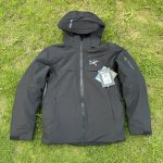 Archaeopteryx Down Jackets Red Gore-Tex Goose Nylon Mesh Fabric