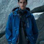 Ami Coat Blue Down Nylon Fabric Suitable For All Seasons Autumn Winter