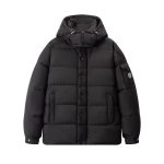 Mani Down Jacket Red Goose Nylon Zippered Pocket