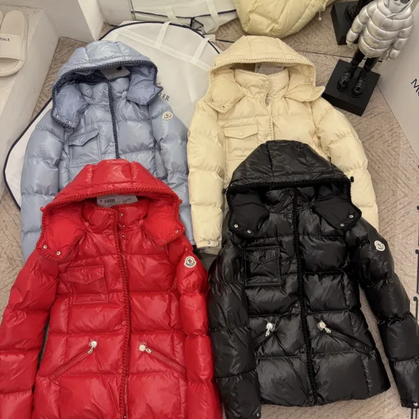 Moncler Leather Long-Sleeved Shirts