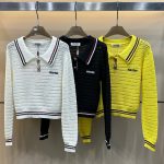 Miu Miu Gold Long Sleeves