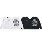 Stussy Long-Sleeved T-Shirt Ash Cotton Pure Combed Streetwear Autumn Early