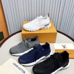 Louis Vuitton Knit Fabric Sneakers