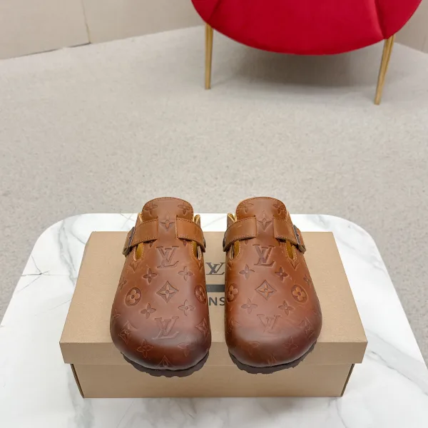 Louis Vuitton Denim Slippers For Autumn