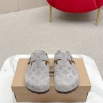 Louis Vuitton Denim Slippers For Autumn