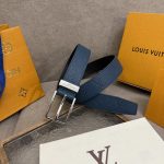 Louis Vuitton Wide Belt Blue