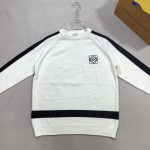 Loewe Sweater Black Modal Relaxed Fit