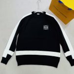 Loewe Sweater Black Modal Relaxed Fit