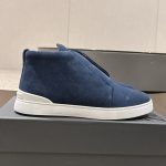Zegna Cowhide Casual Shoes For Autumn