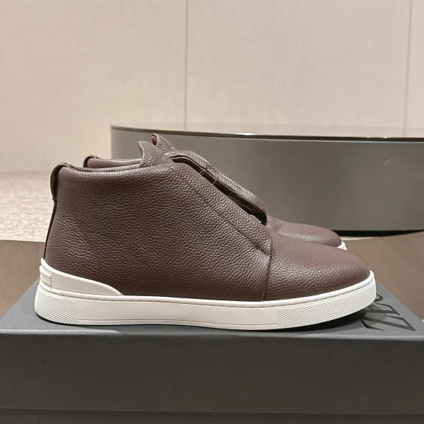 Zegna Cowhide Casual Shoes For Autumn