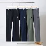 Descente Casual Trousers Green Autumn