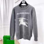 Burberry Long-Sleeved Sweater Ash Wool Cashmere