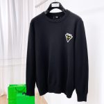 Fendi Long-Sleeved Shirts Black Wool Blend Autumn Winter And